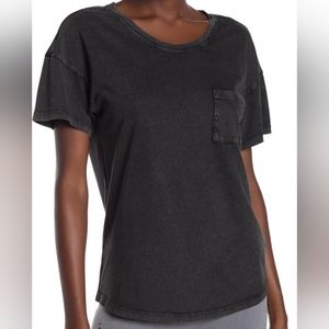 NEW Z by Zella Love Me Pocket Tee in Black